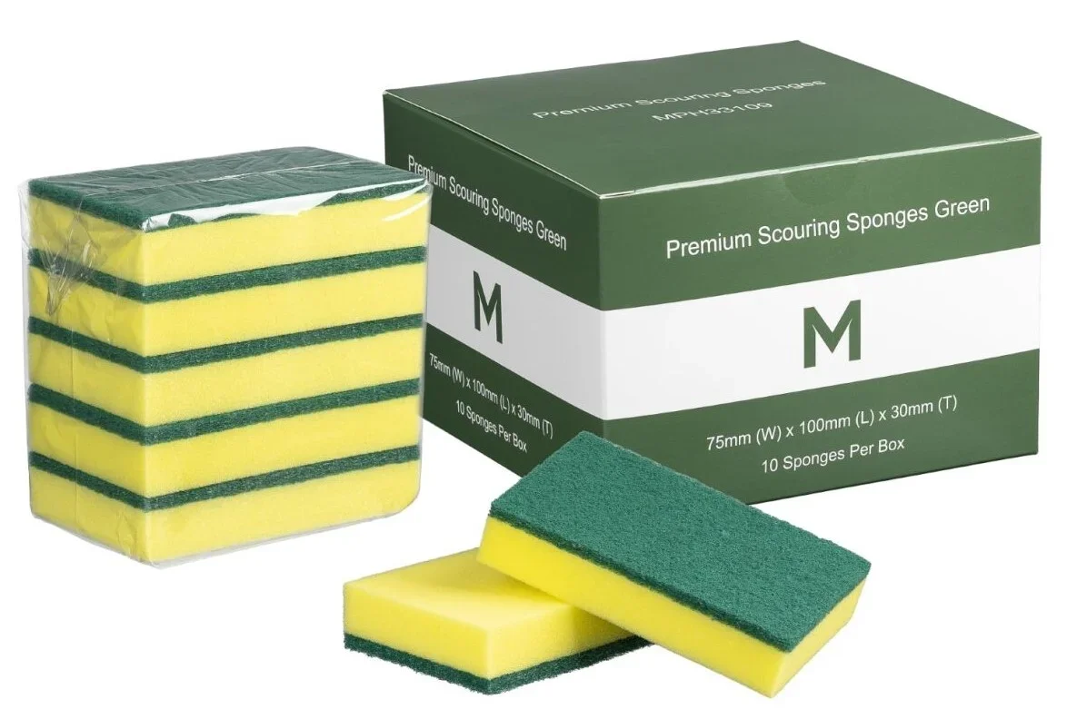 Premium Scouring Sponges - 5 sponges/pack (MPH33109)
