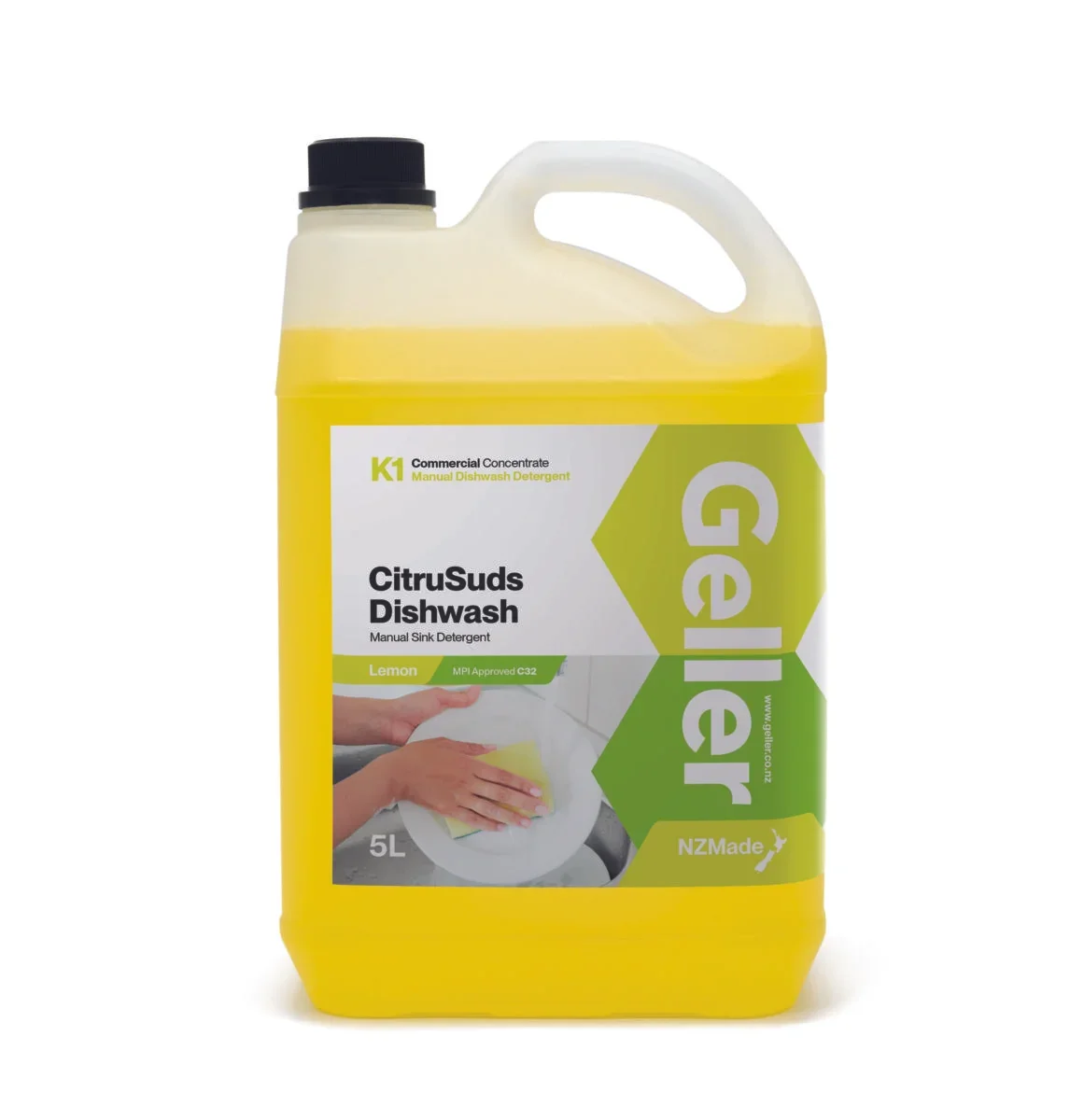 Geller Citrusuds Diswash Liquid 5L