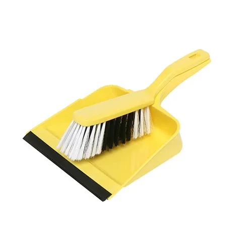 Dustpan & Brush Set Yellow