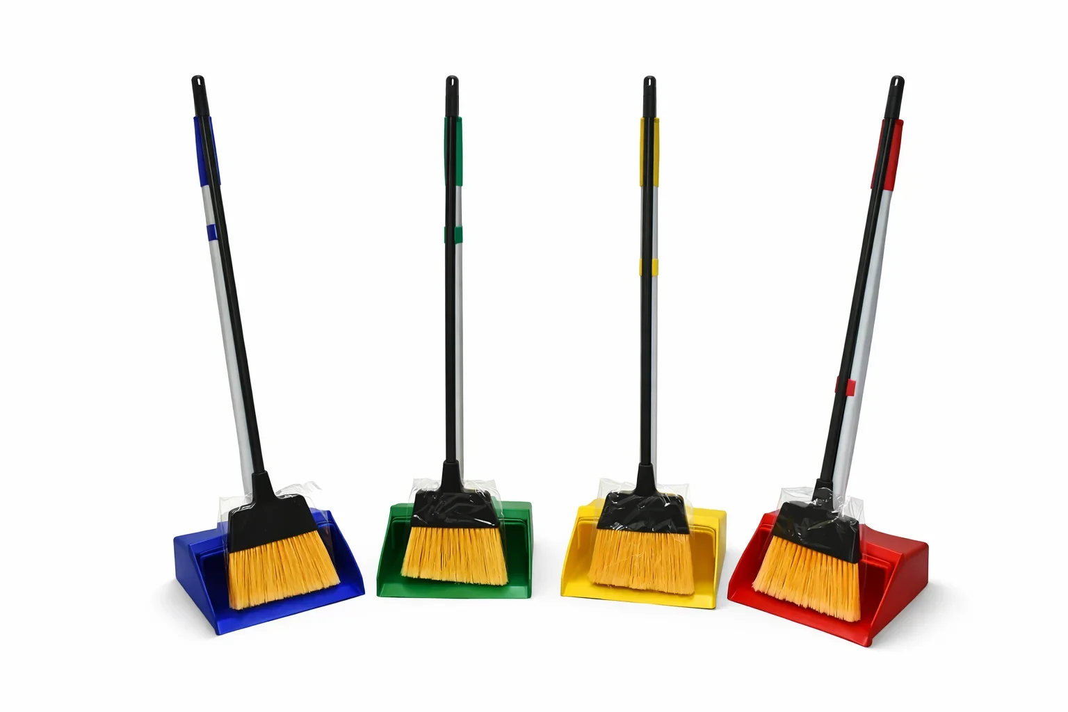 Lobby Dustpan with Broom Set (Assorted)