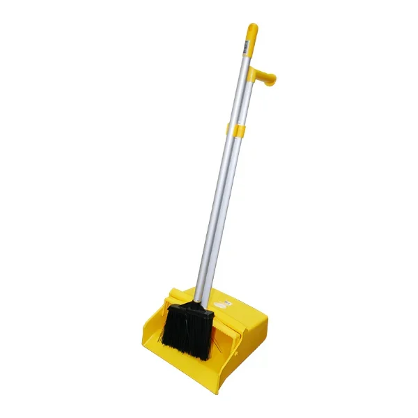 Lobby Dustpan & Brush - Yellow