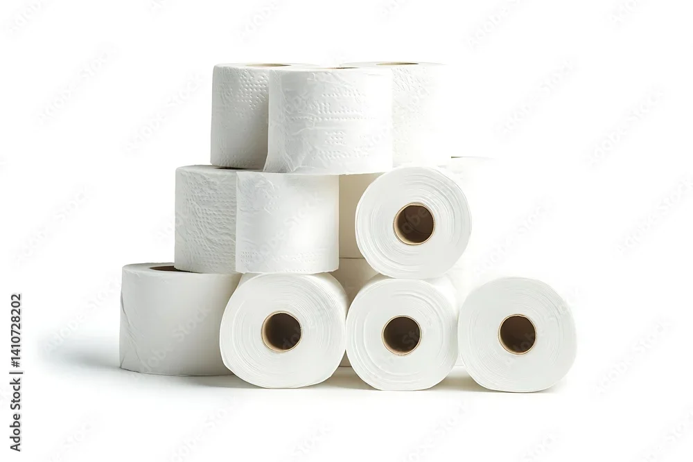 Hollow-Core Toilet Paper - 100 Rolls/Ctn