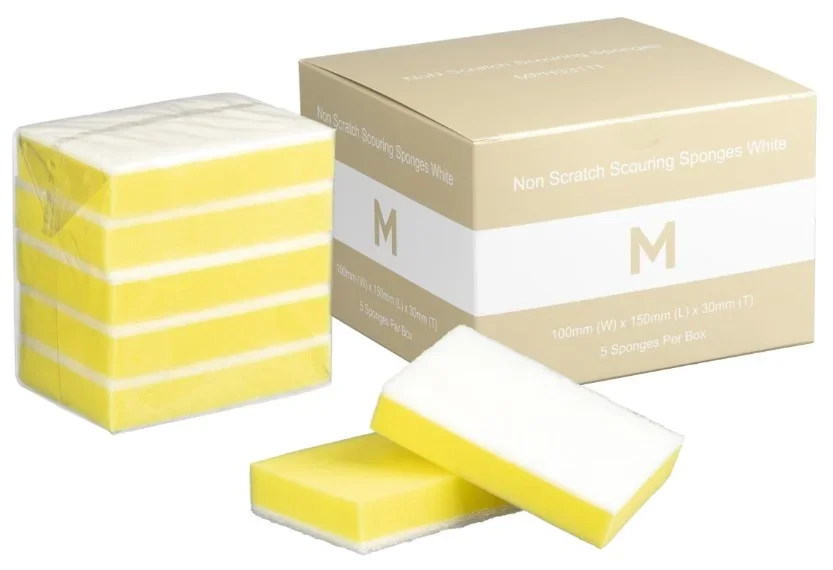 Non Scratch Scouring Sponges - 5 sponges/pack (MPH33111)