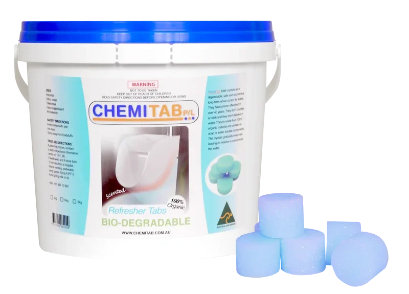 Chemi Tab Lavender Urinal Toilet Blocks 4kg