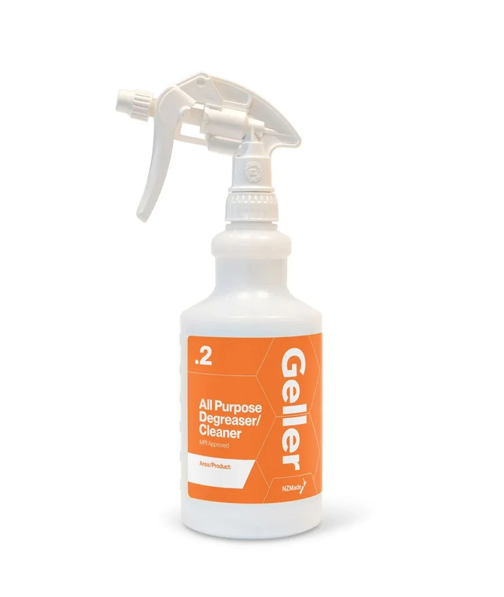 Geller Spray Bottle 750ml for#2 - HD Degreaser