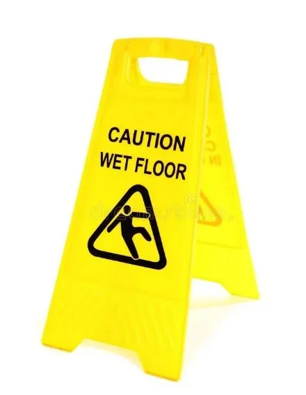 Caution Wet Floor Sign