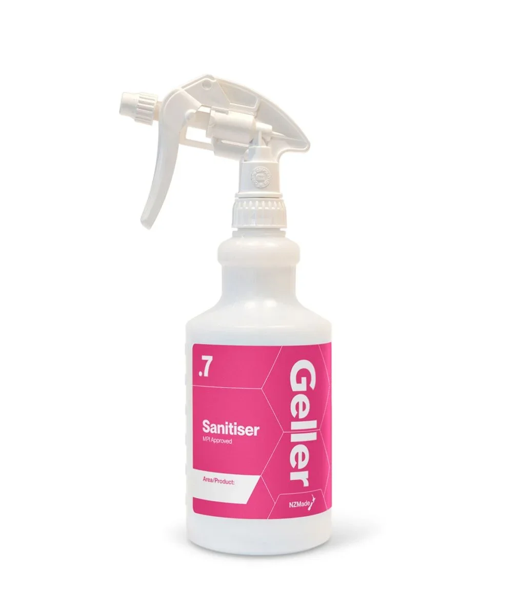 Geller Spray Bottle 750ml for #7 - Sanitiser