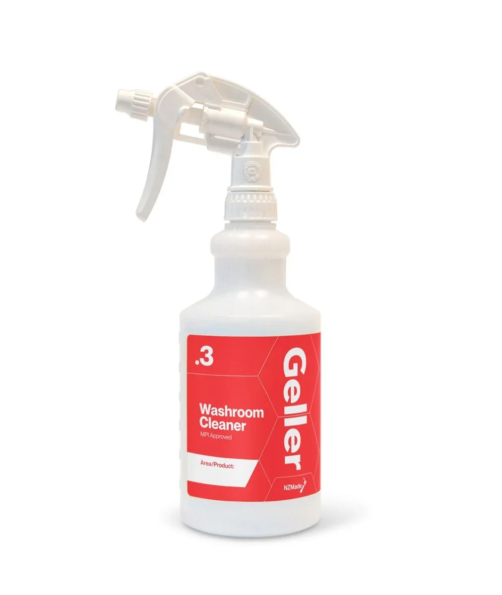 Geller Spray Bottle 750ml for#3 - Washroom Cleaner