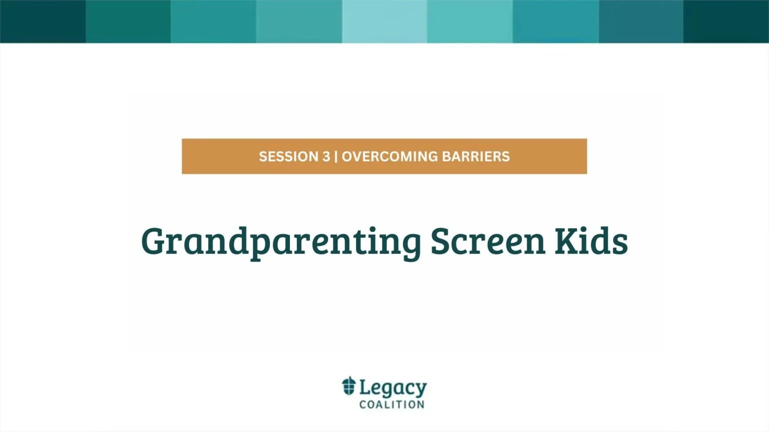 Session 3 - Screens