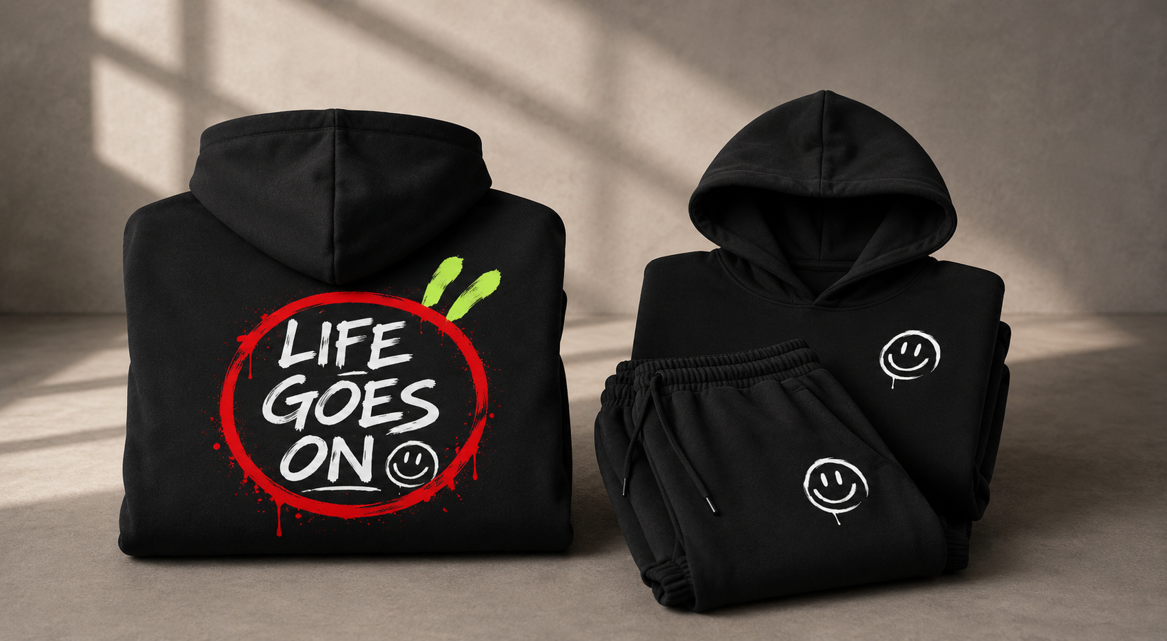Life Goes On Unisex Heavyweight Fleece Joggers