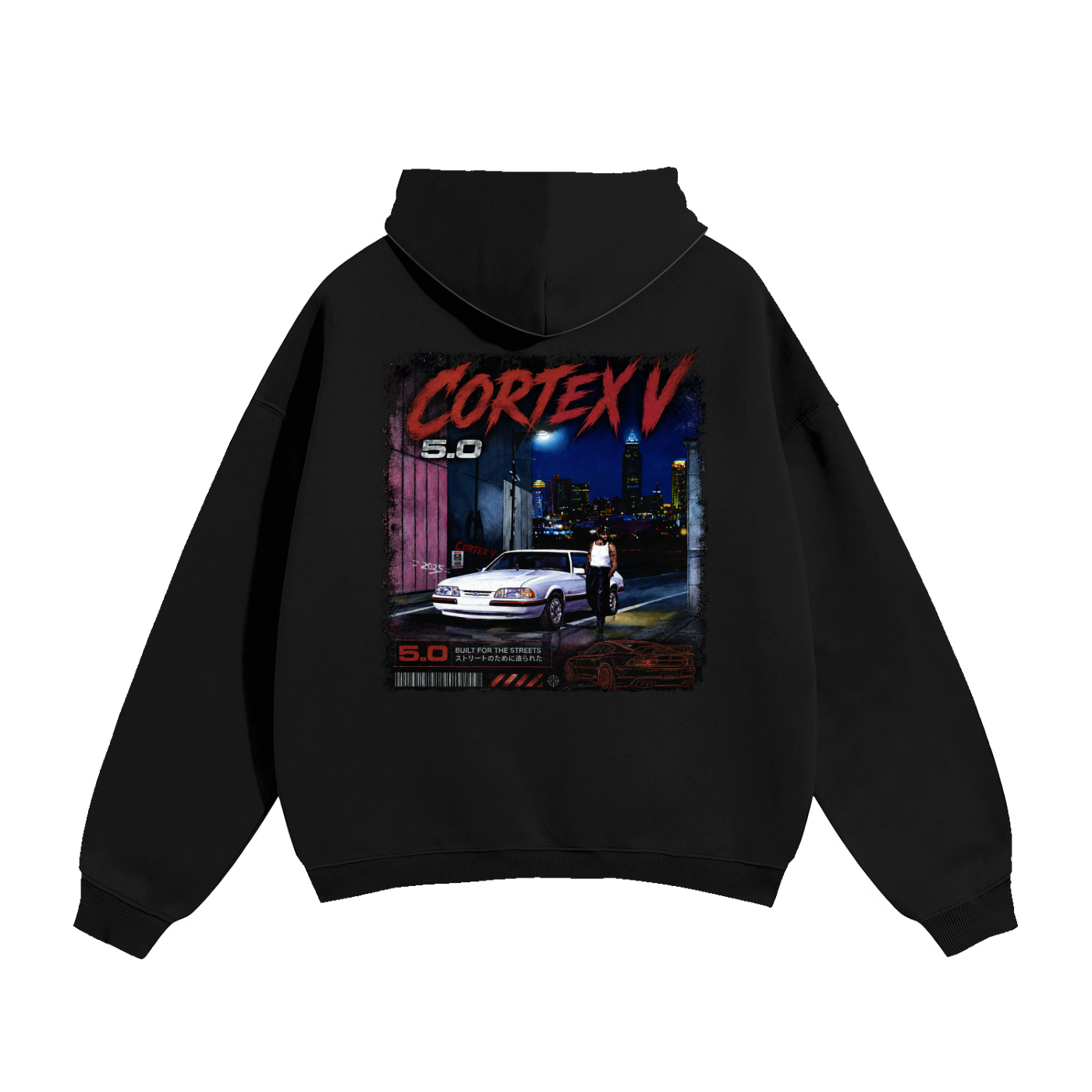 Oversized Fit Cortex V 5.0 Hoodie