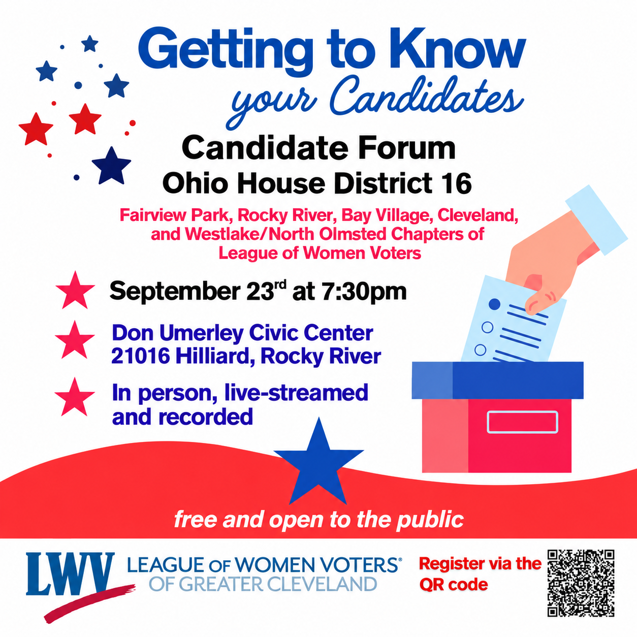 16th Ohio House District Candidate Forum