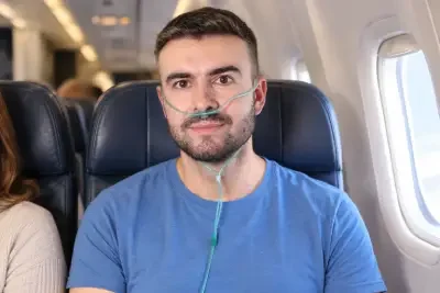 Can I fly with oxygen, and how do I arrange it?