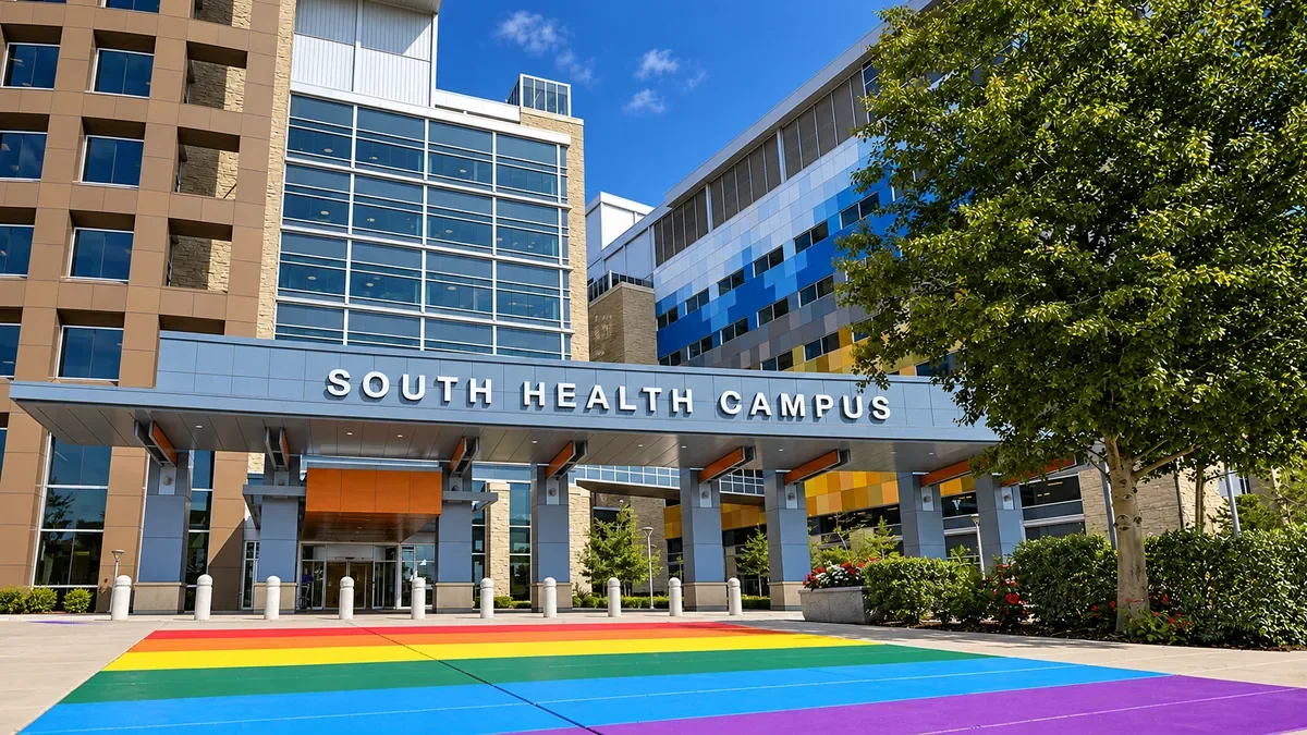 Calgary South Health Campus Hospital Main Entrance