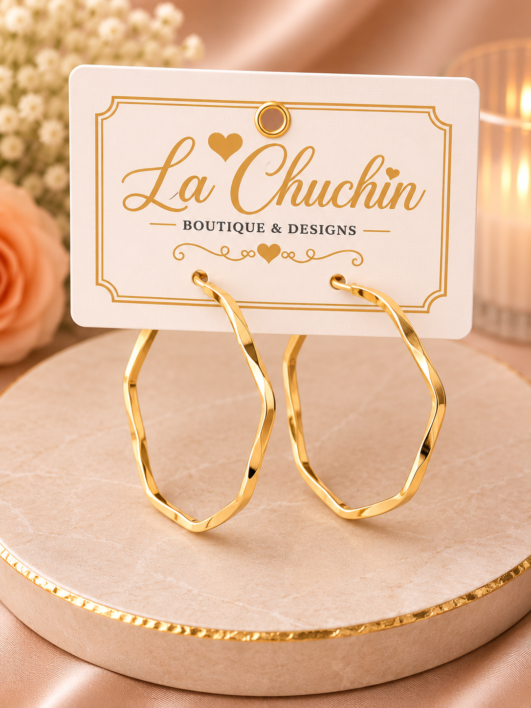 Gold or Silver Hoops