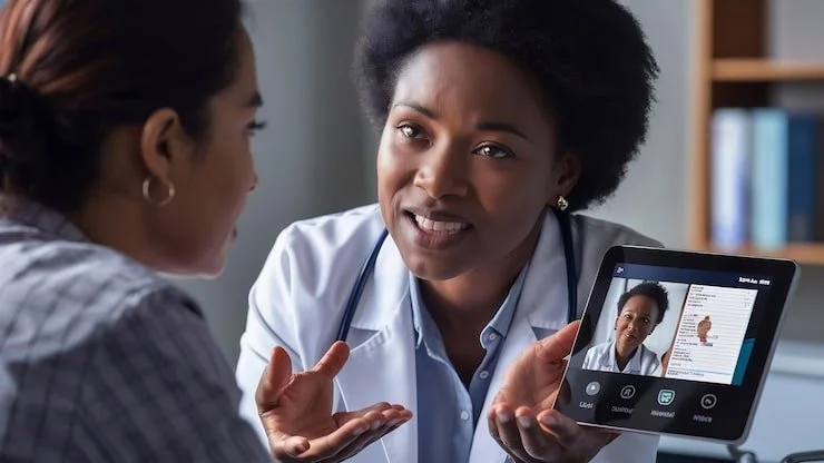 Telehealth services and menopause care