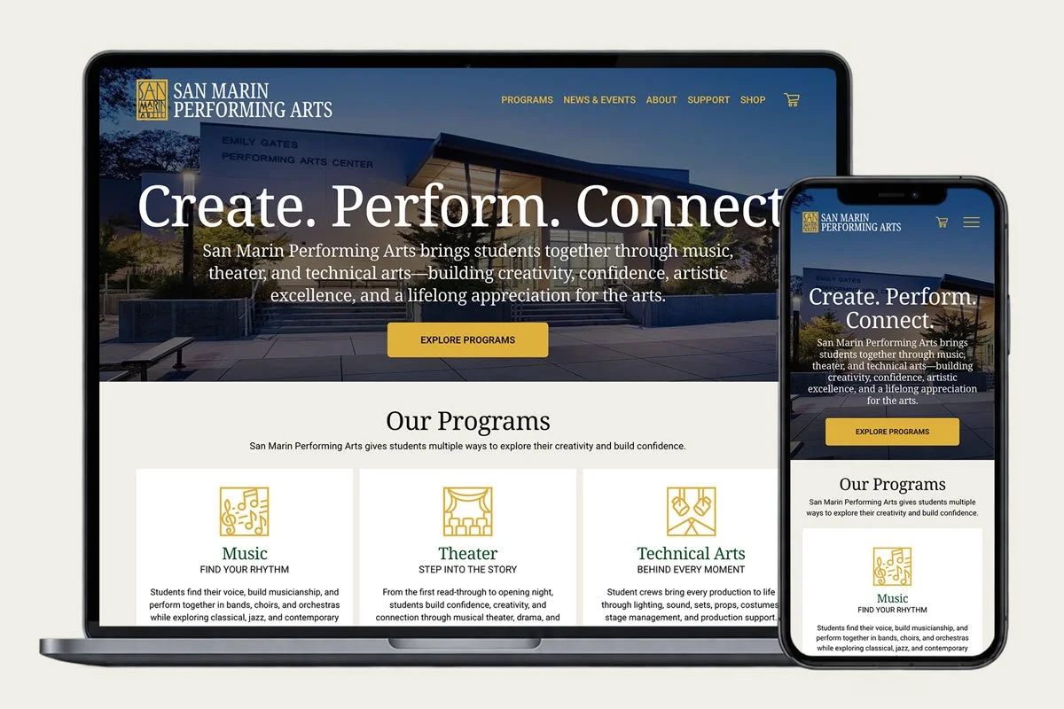 San Marin Performing Arts Gets a Fresh New Look