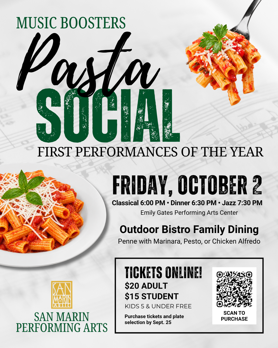 Pasta Social Flyer