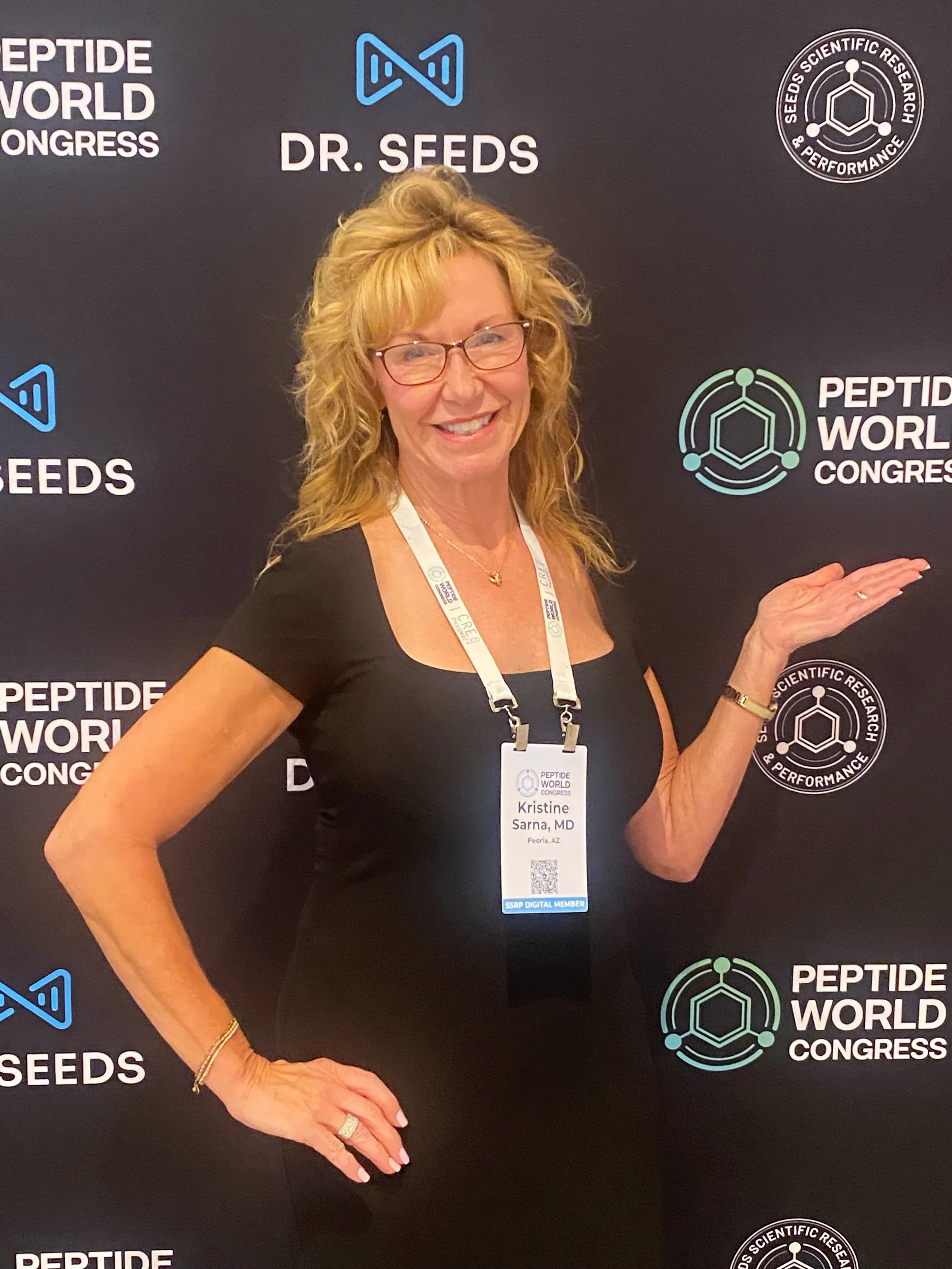 Had an amazing time at the 2026 Peptide World Congress conference! 🩵💉