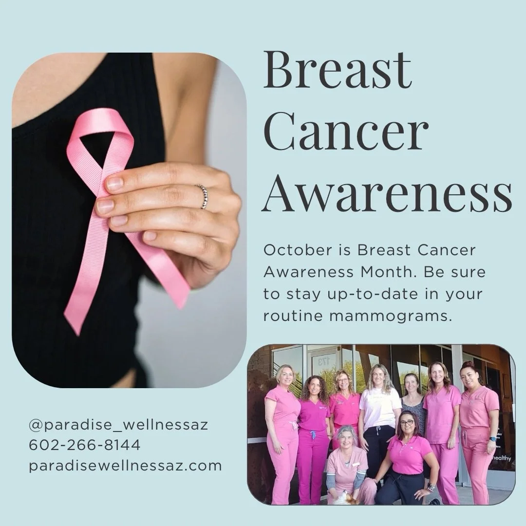 🎀 October is Breast Cancer Awareness Month.

A reminder to prioritize your health, schedule your mammogram, know your risk, and encourage the women you love to do the same. Early detection can save lives. 💗

#BreastCancerAwareness #Mammogram #Women