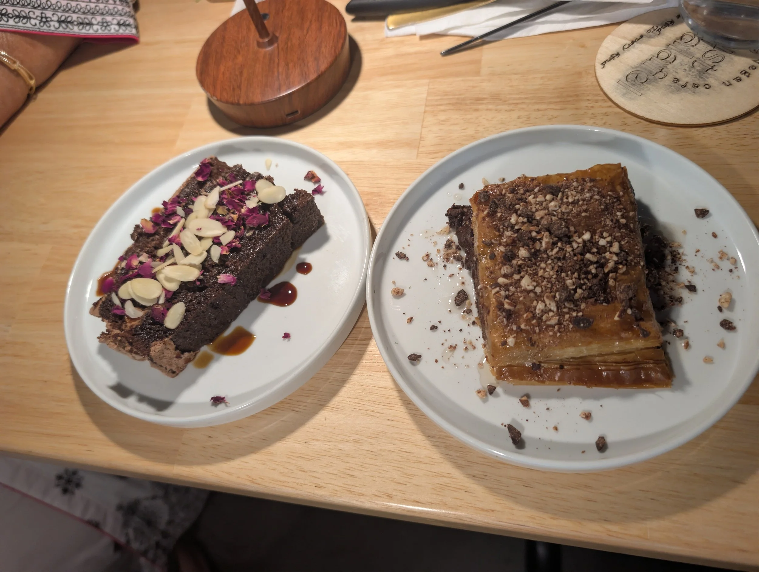 Vegan Brownie and Chocolate Baklava