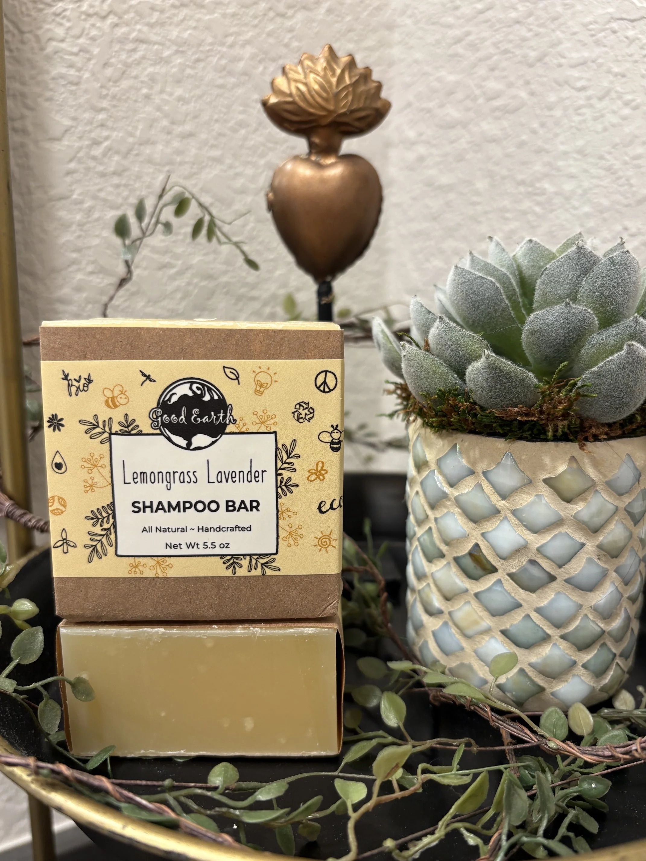 Lemongrass Lavender Shampoo Bar
