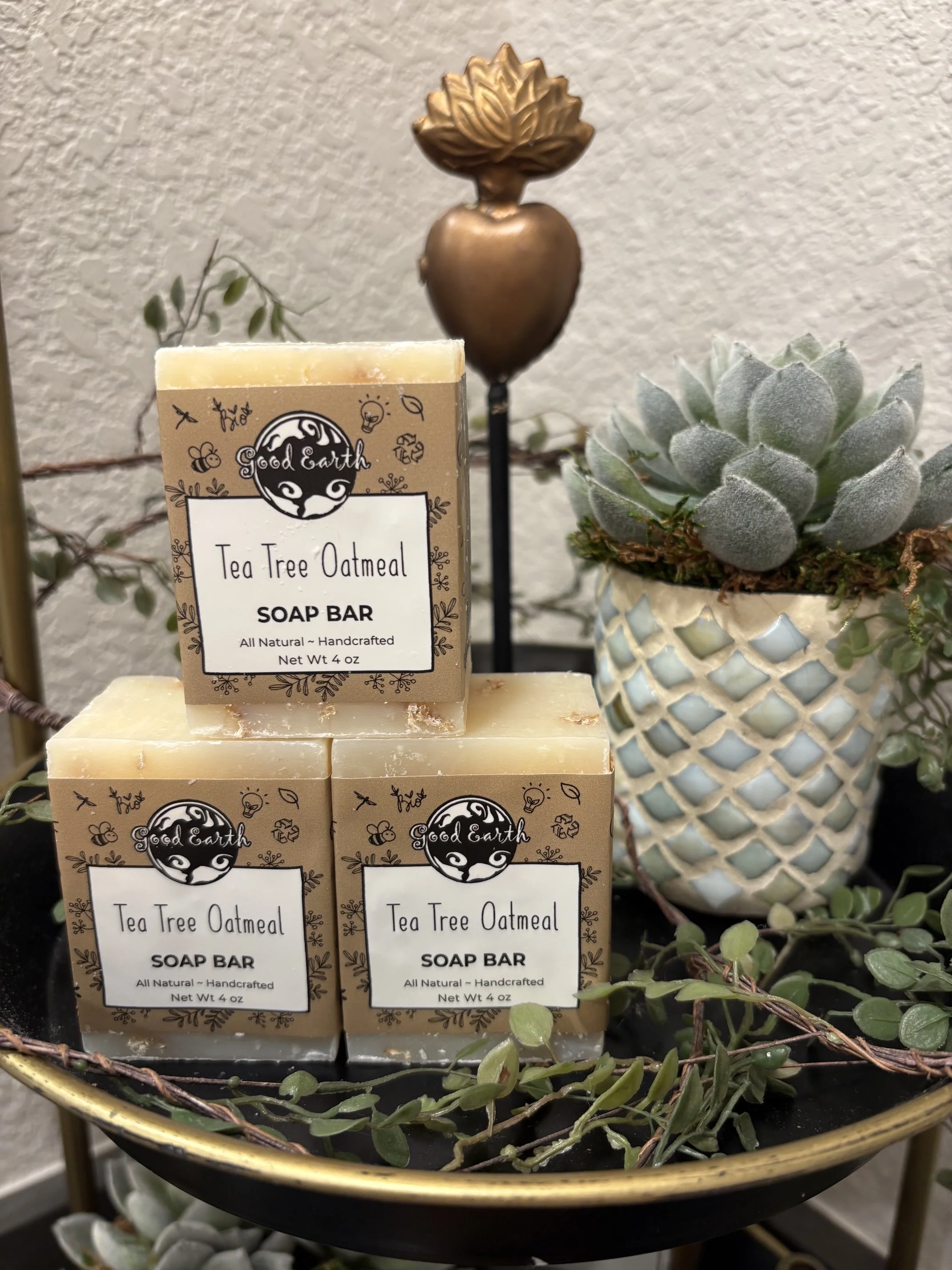 Tea Tree Oatmeal Soap Bar