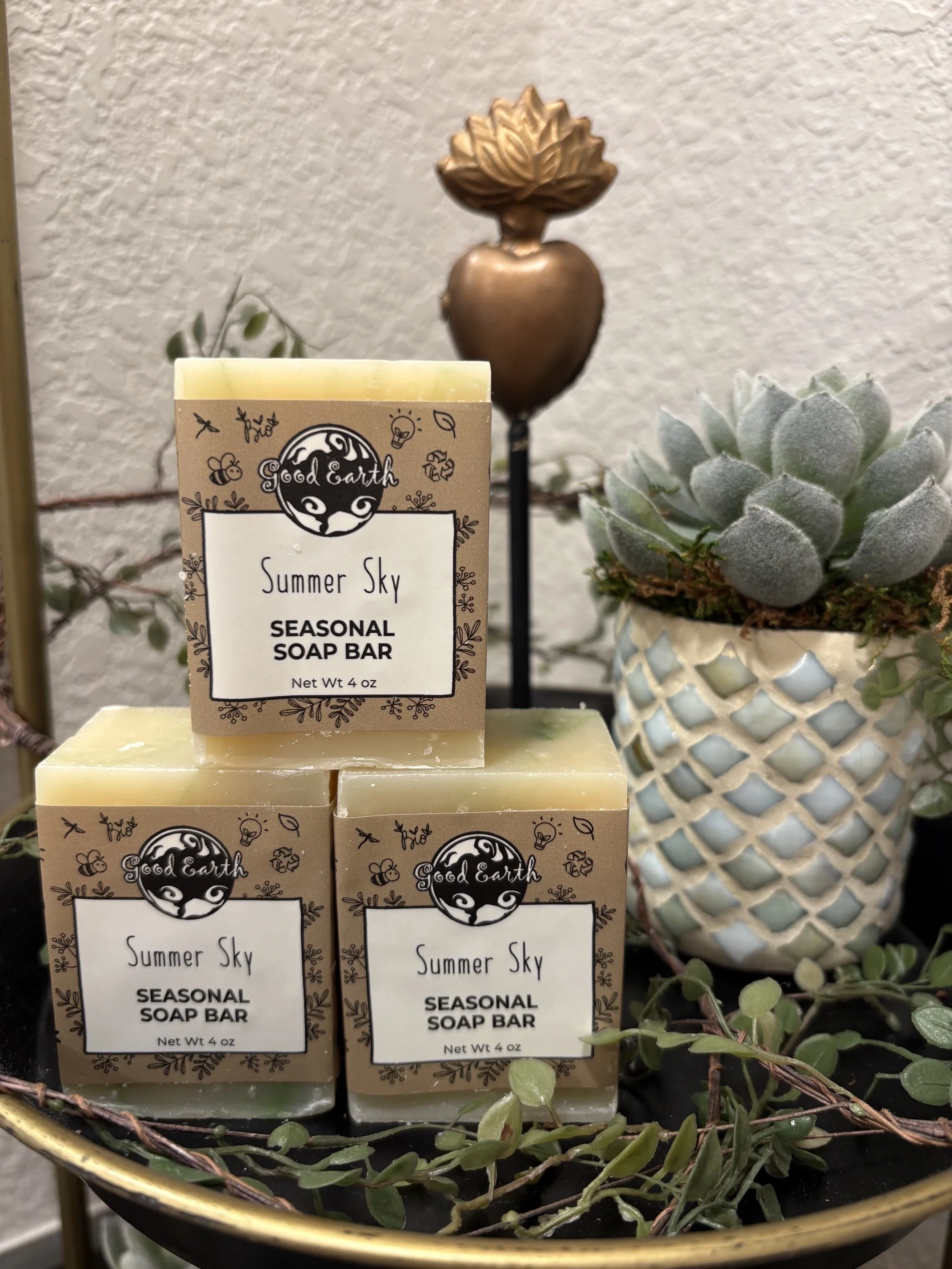 Summer Sky Seasonal Soap Bar