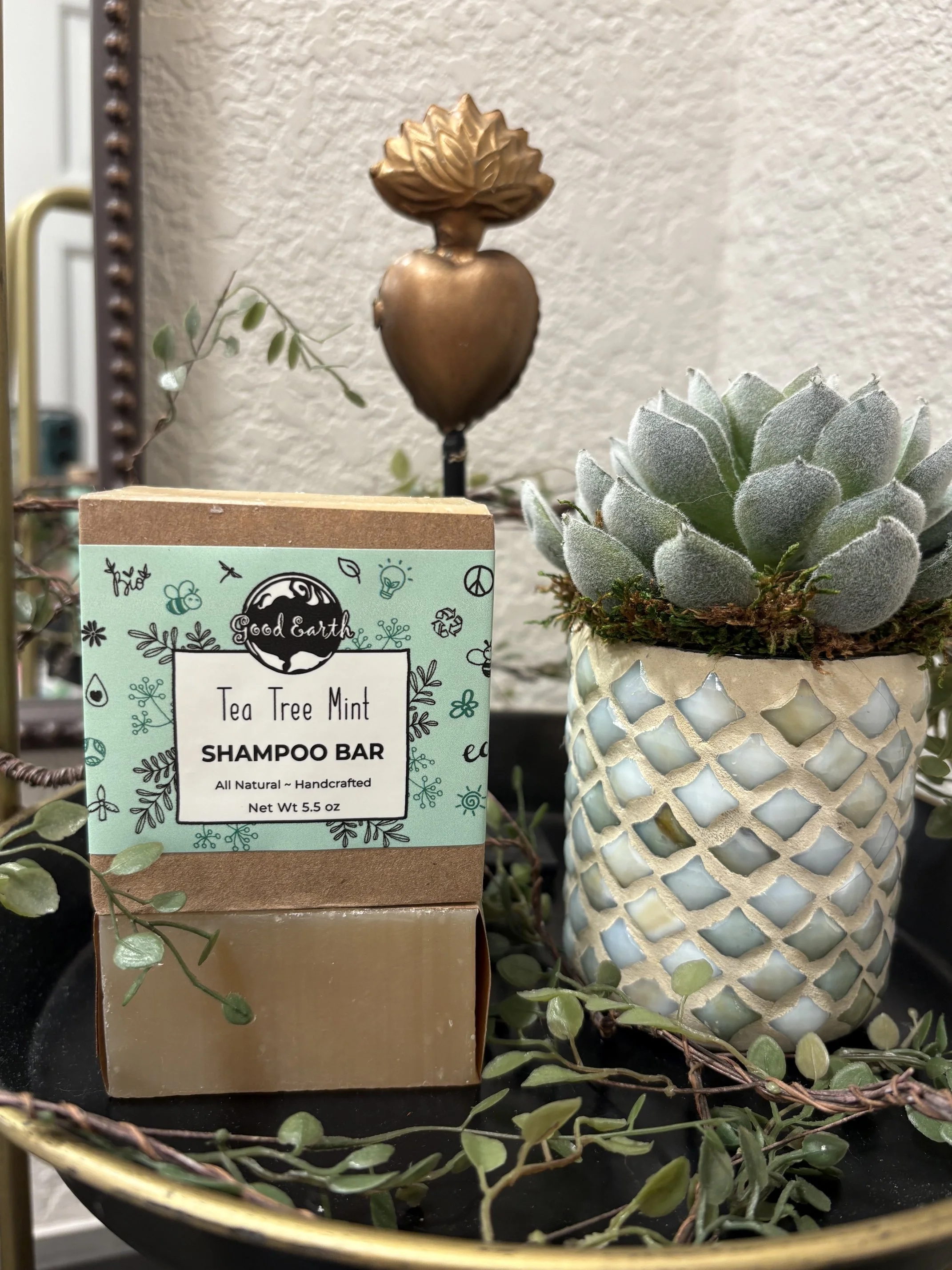 Tea Tree Mint Shampoo Bar