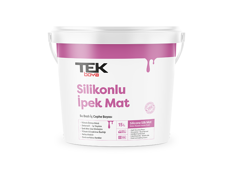 TEK SİLİKONLU İPEK MAT