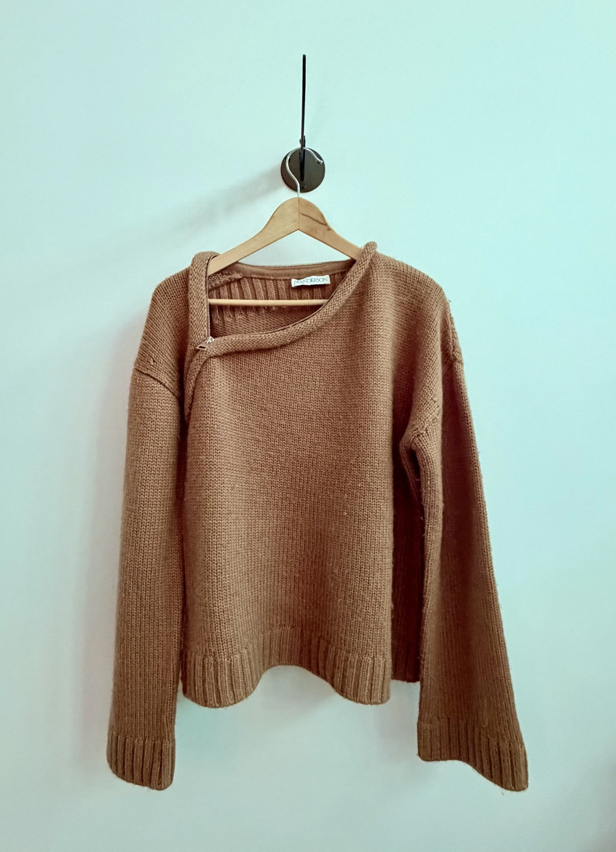 J.W. Anderson Asymmetrical  Zip Sweater