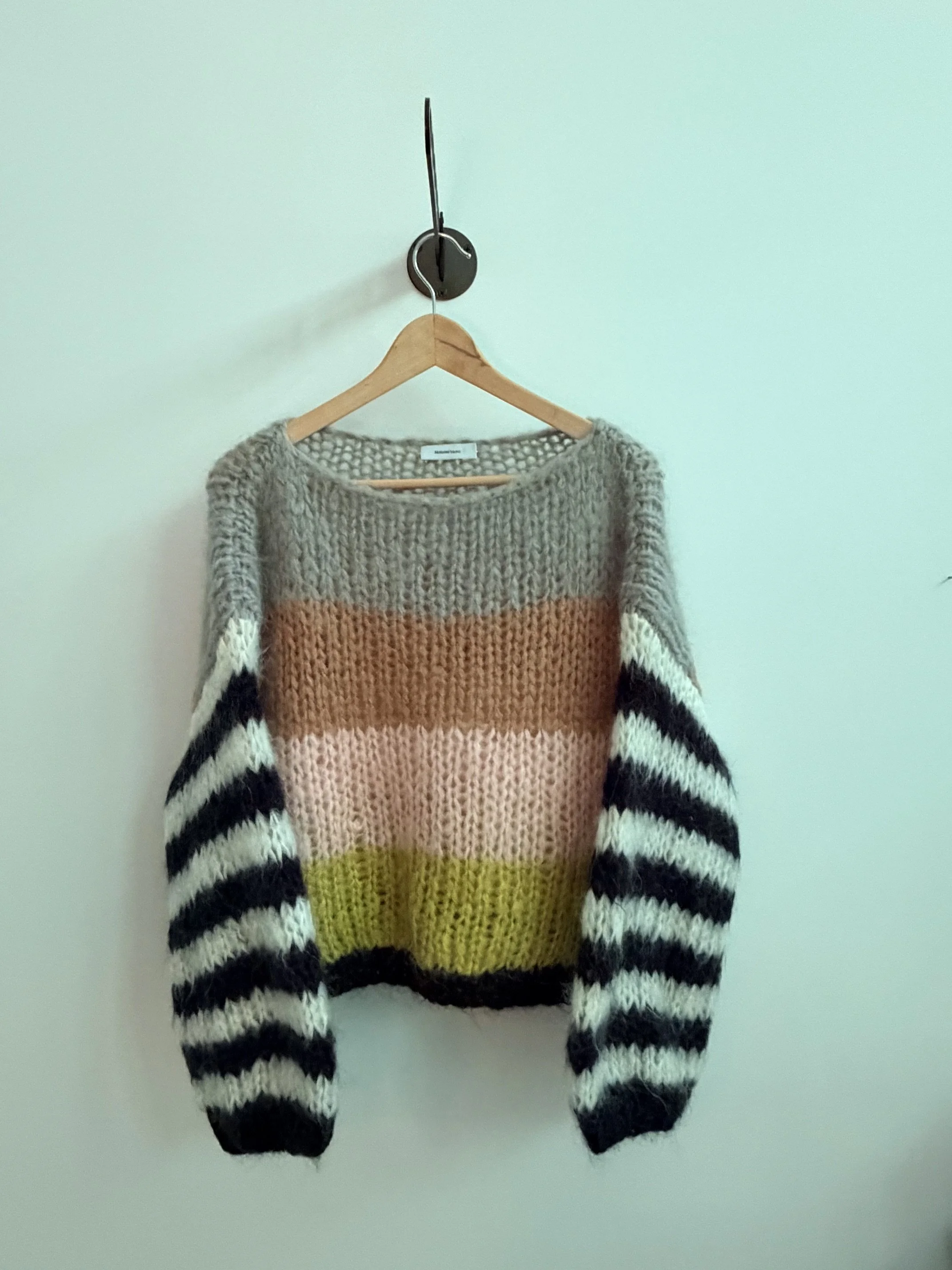 Maimi Colourblock Mohair Sweater