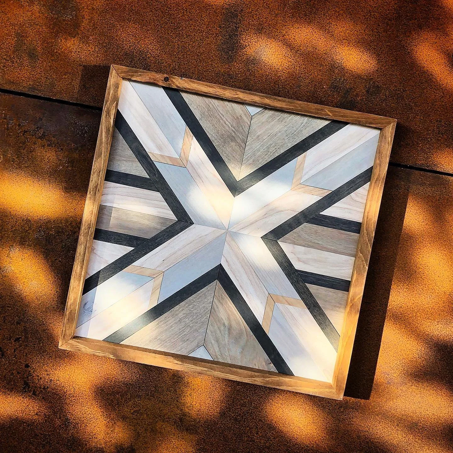 Light always finds its way through the darkness. 🌄 

#art #chico #madeinchico #wallart #woodart #reclaimedwood #chicocalifornia #madelocal #reclaimedart #reclaimed #create #localbuisness