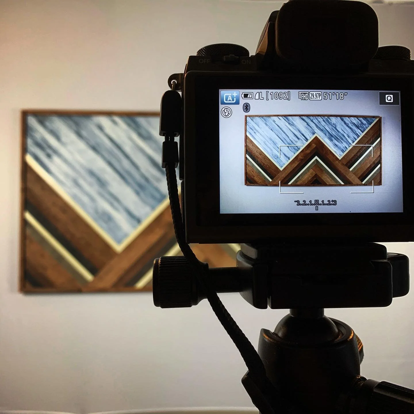 A few more pieces will be available on the website soon. Here&rsquo;s a quick behind the scenes of one of them.

#chicocalifornia #madeinchico #woodart #reclaimed #chicostate #madelocal #supportlocal #art #largeart #behindthescenes #camera #mountains