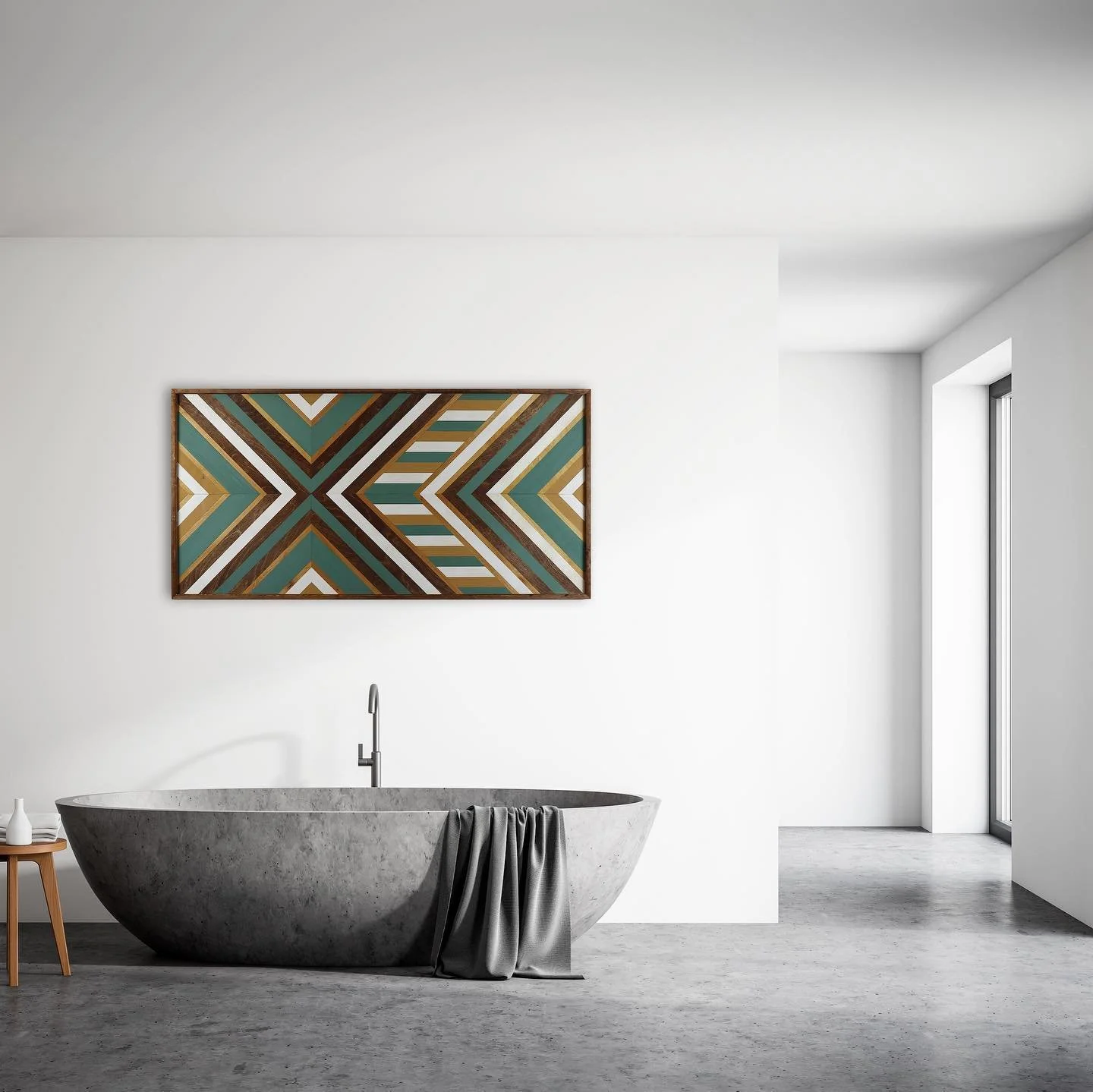 Life is like a bath, the longer you&rsquo;re in it, the more wrinkles you get. 🖼🛀 #art #chico #upperpark #madeinchico #wallart #woodart #reclaimedwood #chicocalifornia #madelocal #reclaimedart #reclaimed #create #localbuisness #bathtub #bathroomdes