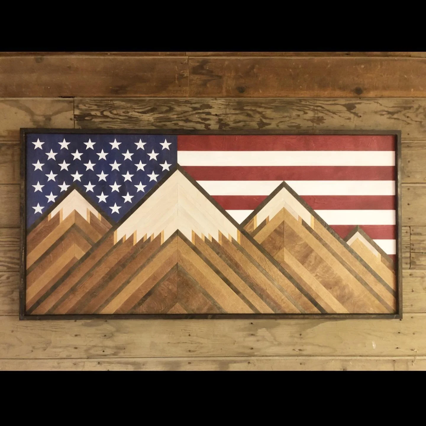 Thank you to all the men and women who have served and their families who have sacrificed.

#memorialday #memorialdayweekend #heros #chico ##chicocalifonia #usa servicepersonal #sacrifices #freedom #flag #mountains #reclaimedwood #usa🇺🇸 #flagmounta