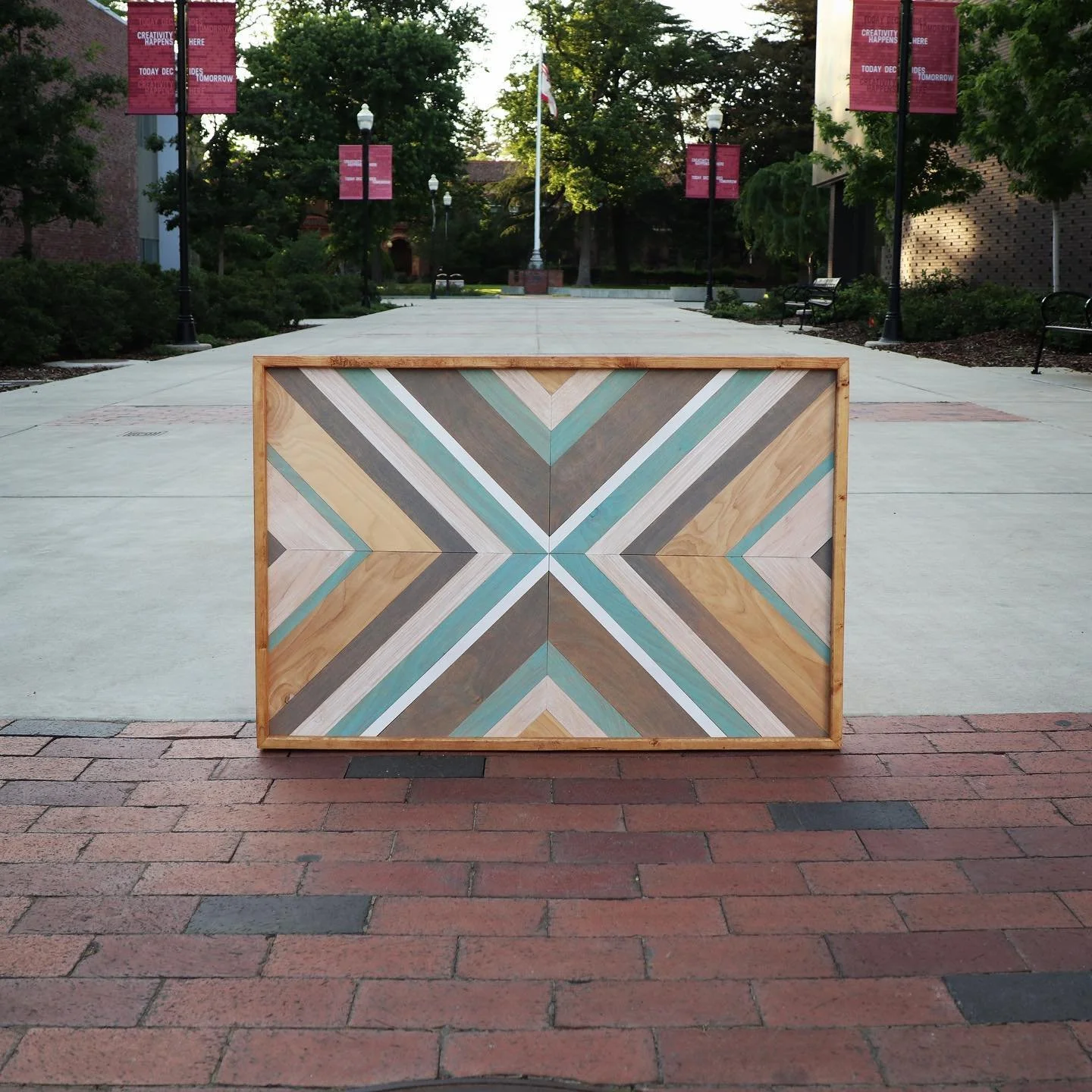 Today decides tomorrow.

Check out our website if you&rsquo;re interest in purchasing this piece.

#art #chico #upperpark #madeinchico #wallart #woodart #reclaimedwood #chicocalifornia #madelocal #reclaimedart #reclaimed #create #supportlocalbusiness