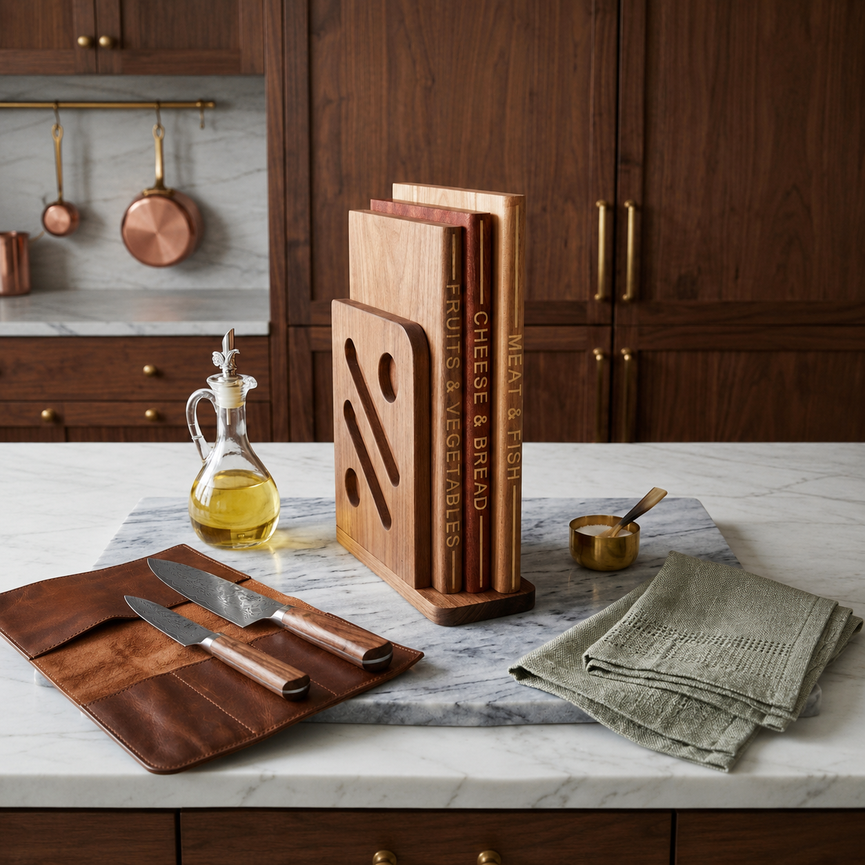 Wooden Book Cutting boards