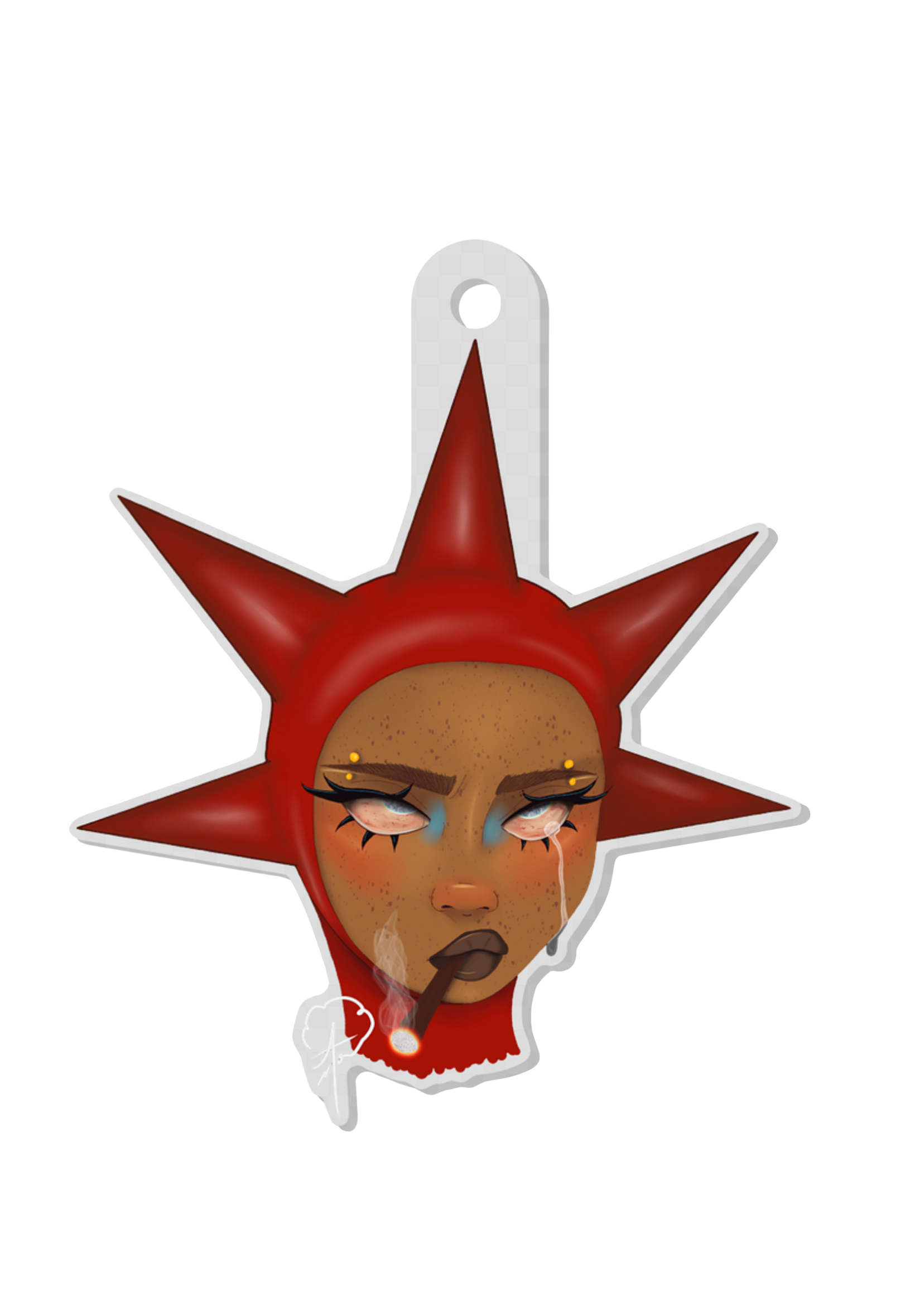 SPIKE KEYCHAIN