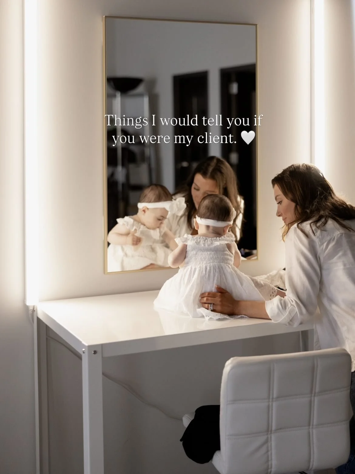 Nobody tells you how much motherhood affects everything. 🤍 

Your energy, your sense of self, your relationship with your partner. 

If you were my client this is what I would tell you. You are not failing at any of it. You are just carrying too muc