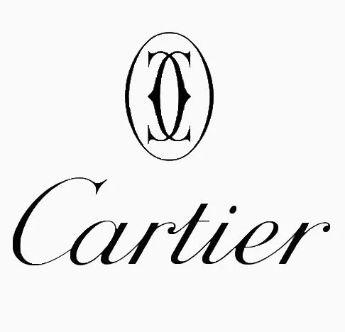Cartier logo with a stylized 'C' and 'L' inside an oval shape.