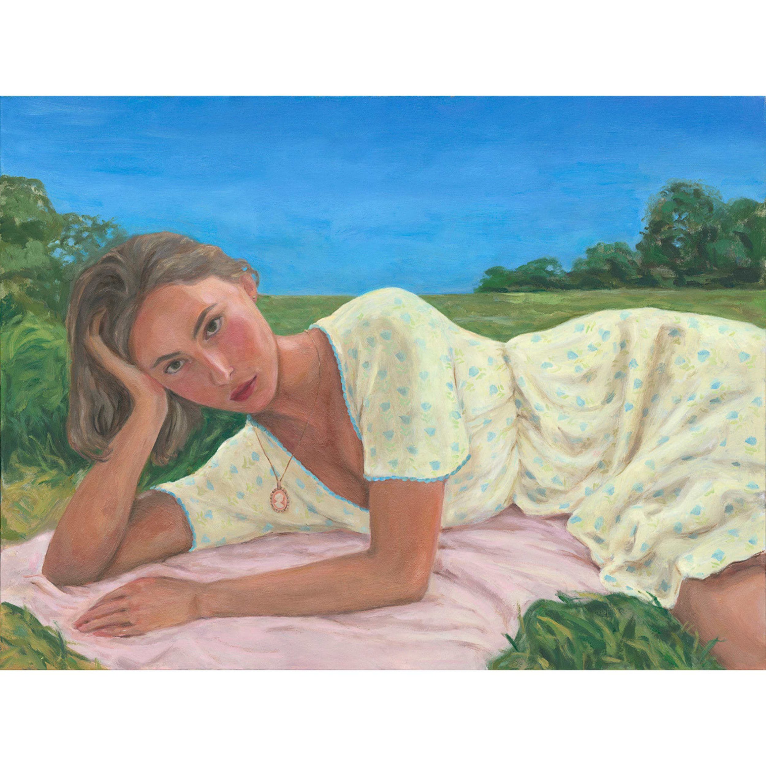 Portrait by River Cam, 2025  •  Oil on Archival Canvas  •  30 × 40 inches  •  Studio Archive