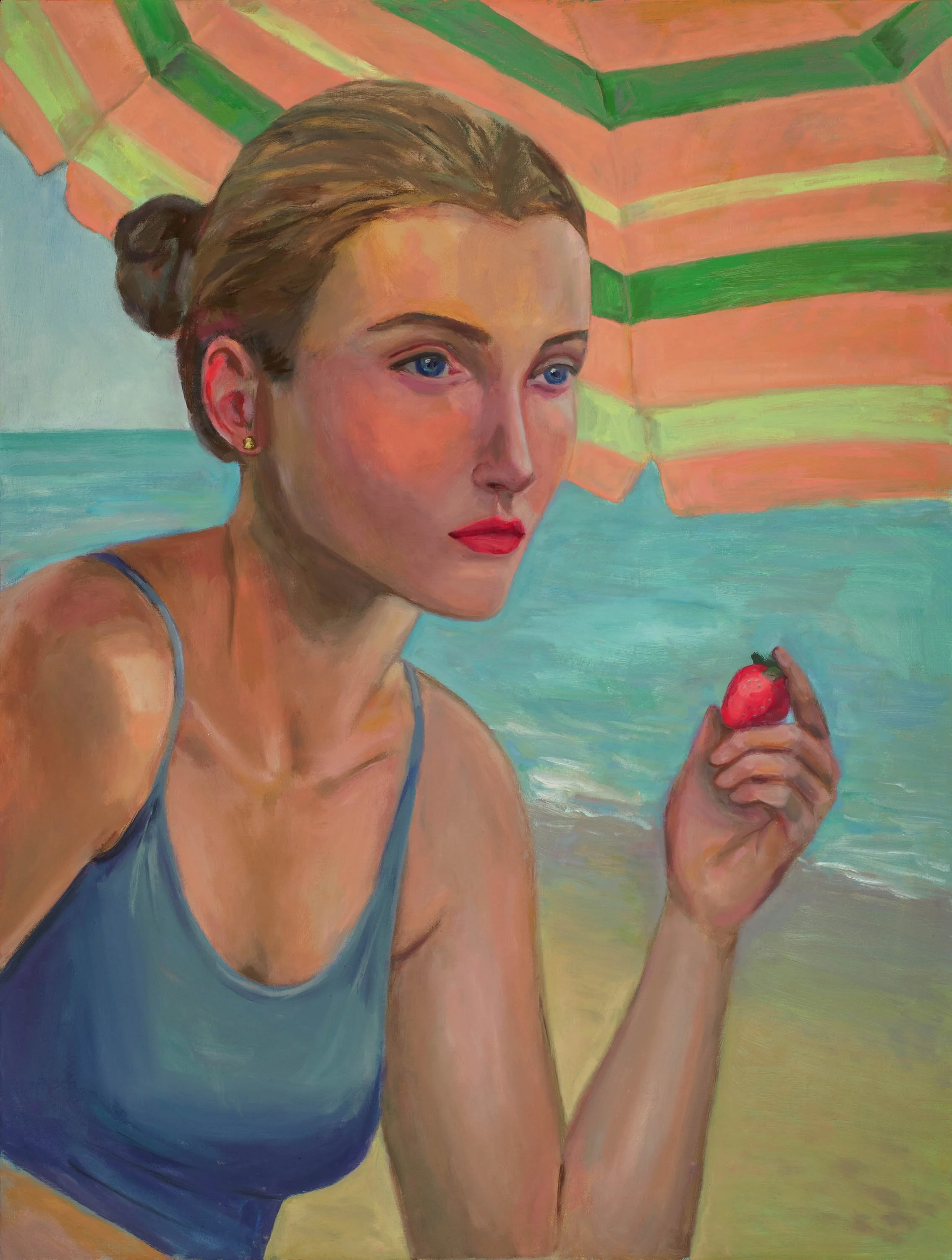 Beach Portrait, 2024
Oil on Archival Canvas
40 × 30 inches