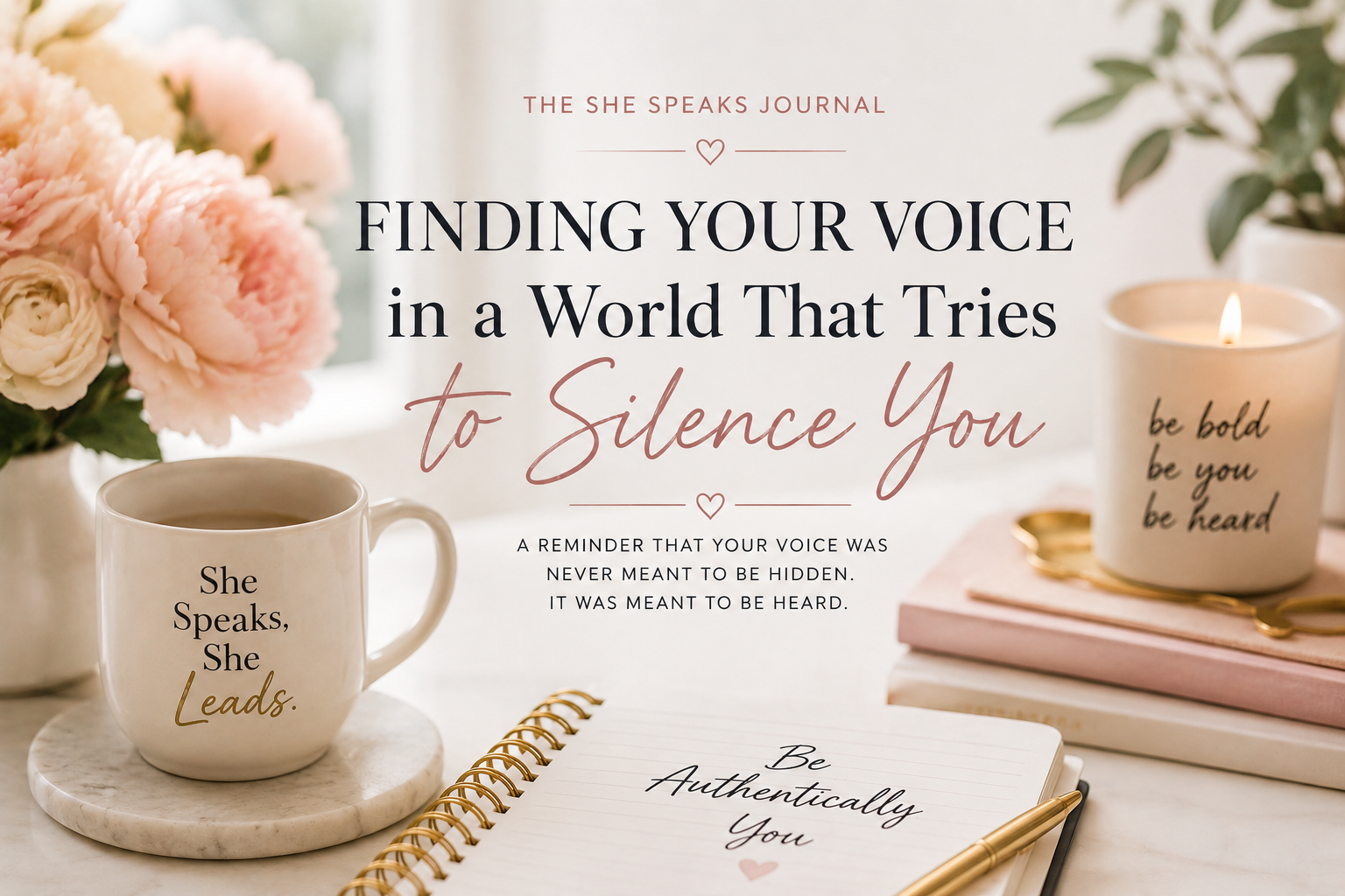 Finding Your Voice in a World That Tries to Silence You