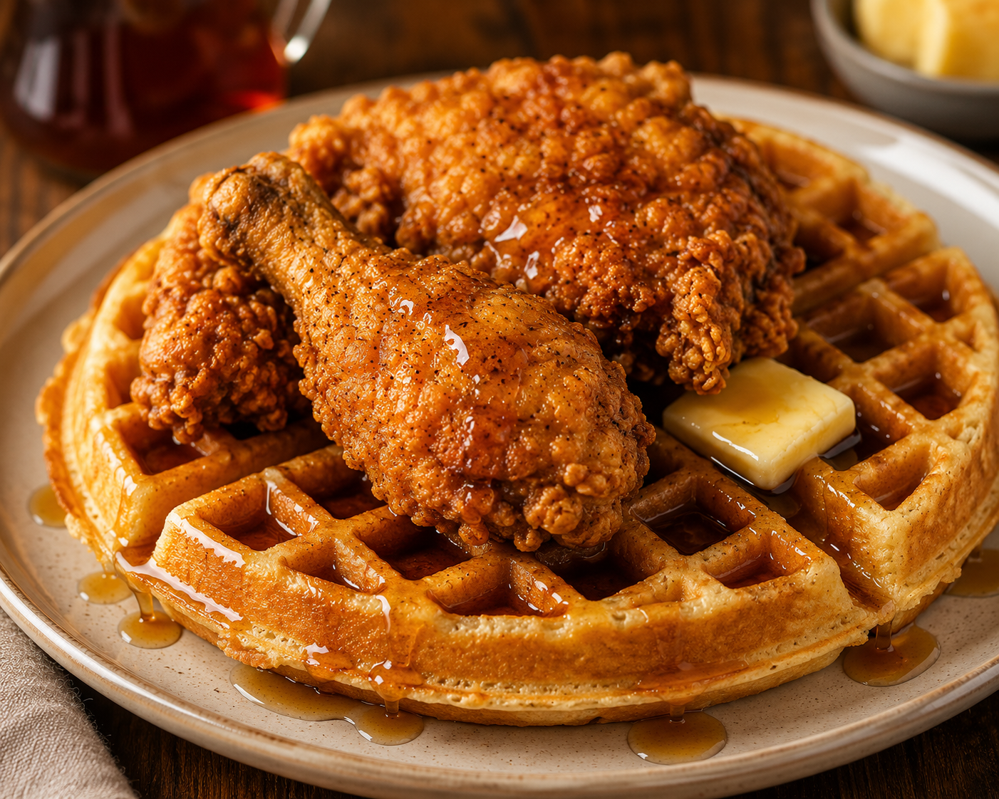 Chicken and Waffles