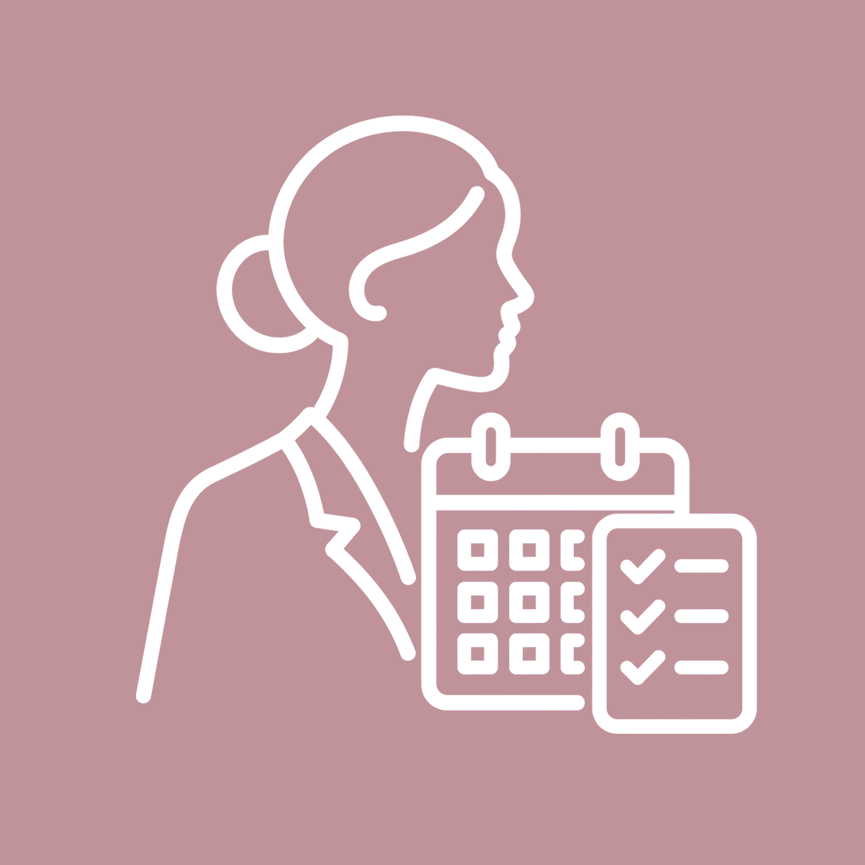 Personal assistant icon