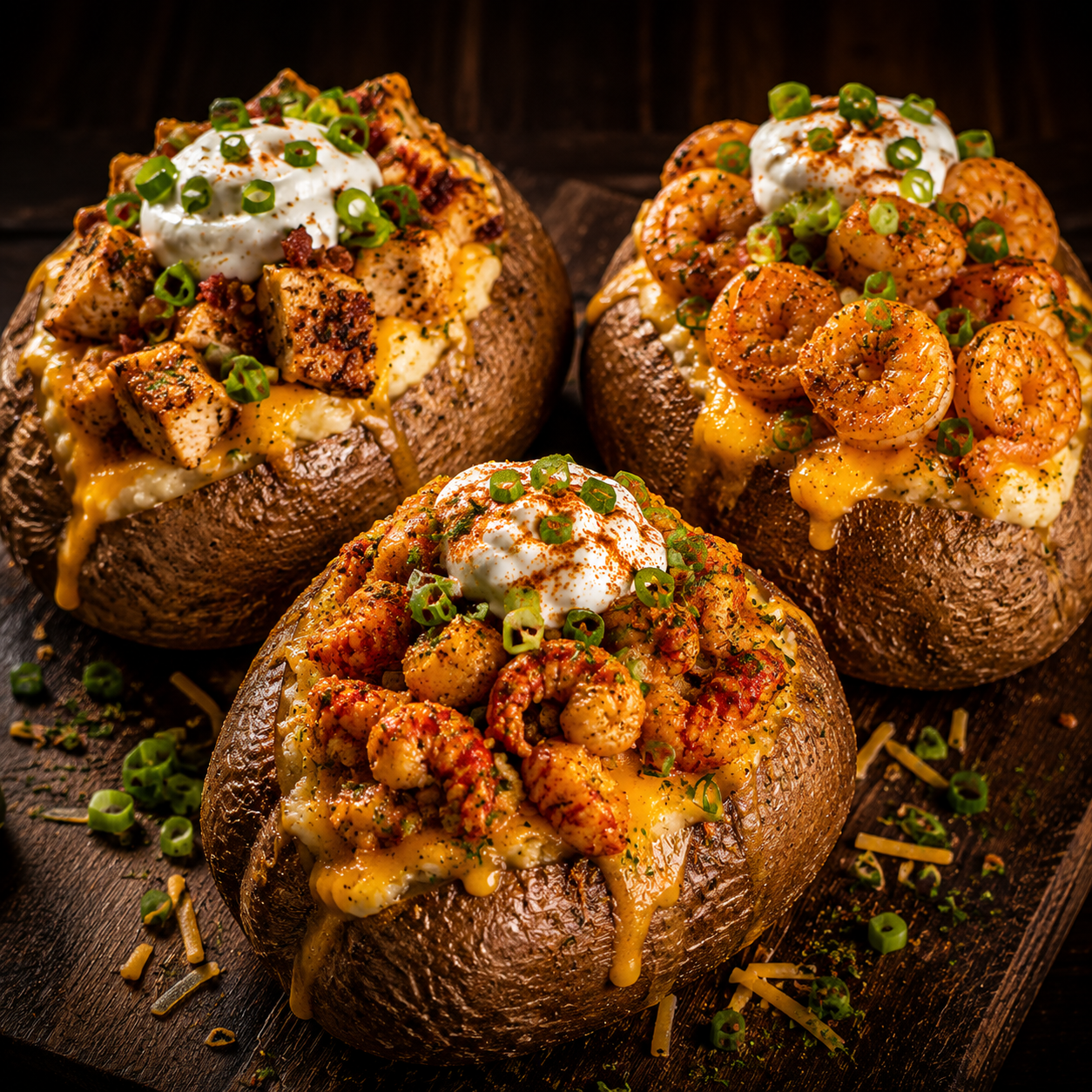 Cajun Baked Potato