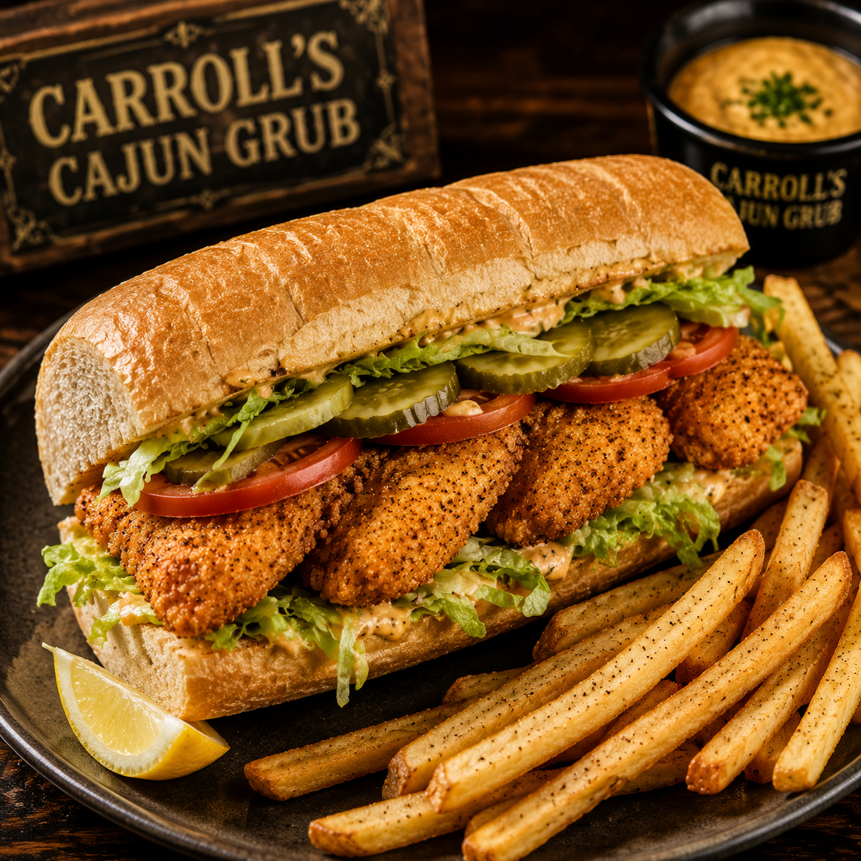 Fish Po'Boy