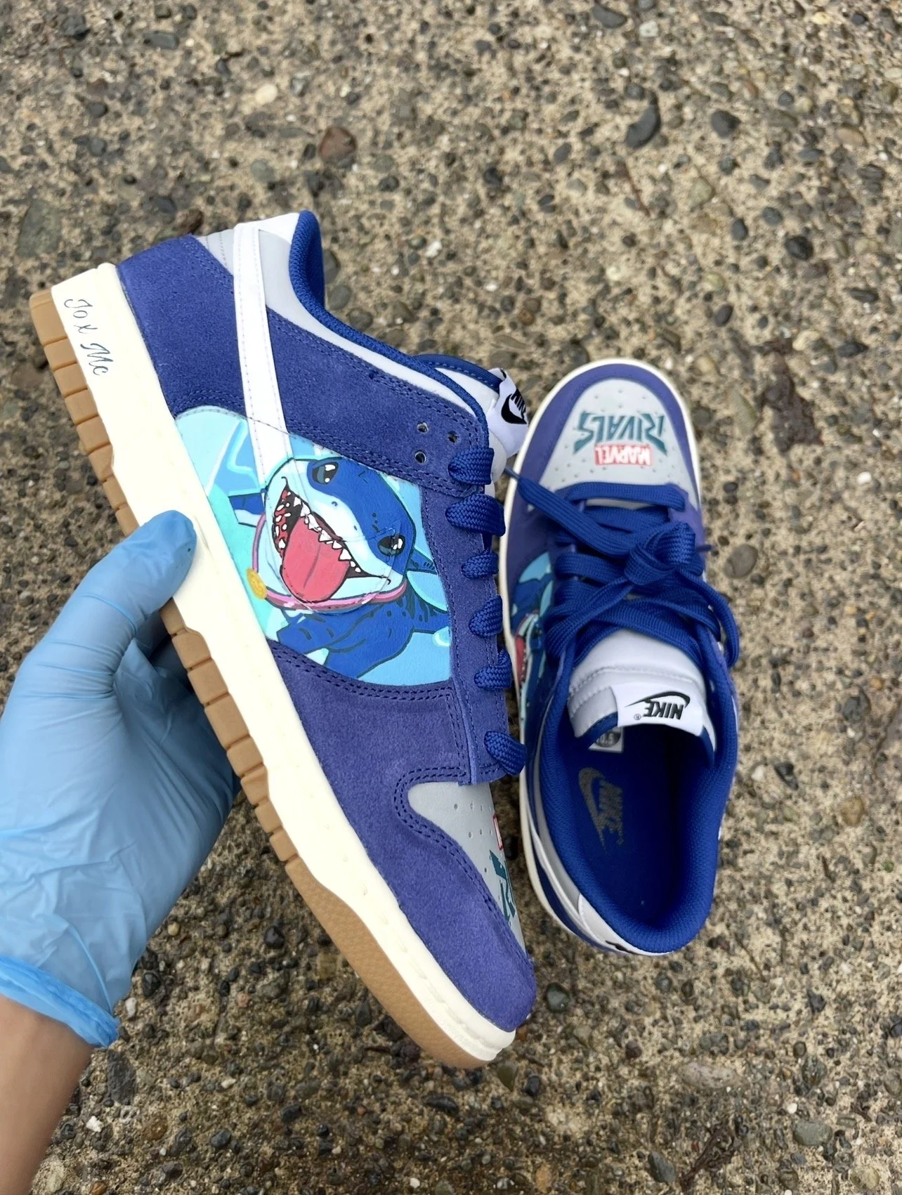 Jeff's Adventure Custom Dunk Side View