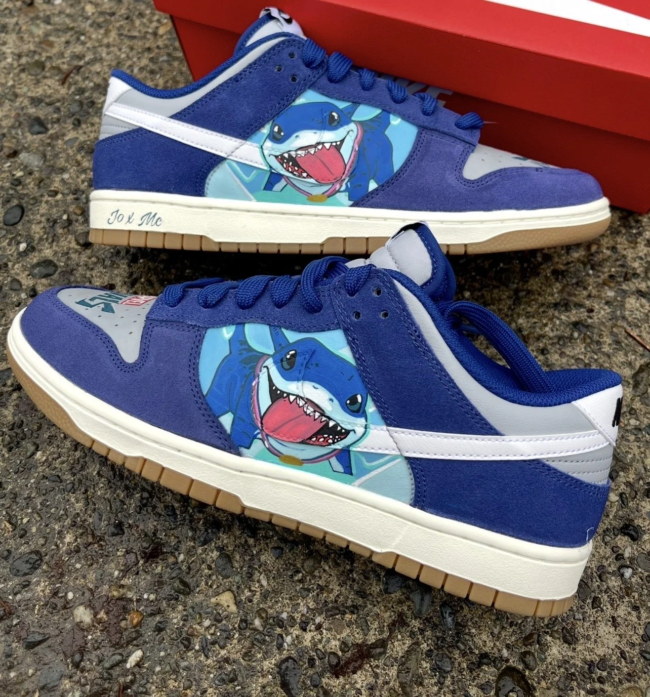 Custom Jeff the Land Shark Nike Dunk